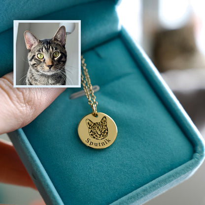 Pet Engraved Necklace