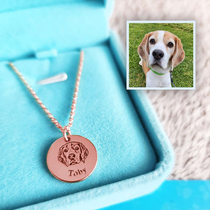 Pet Engraved Necklace