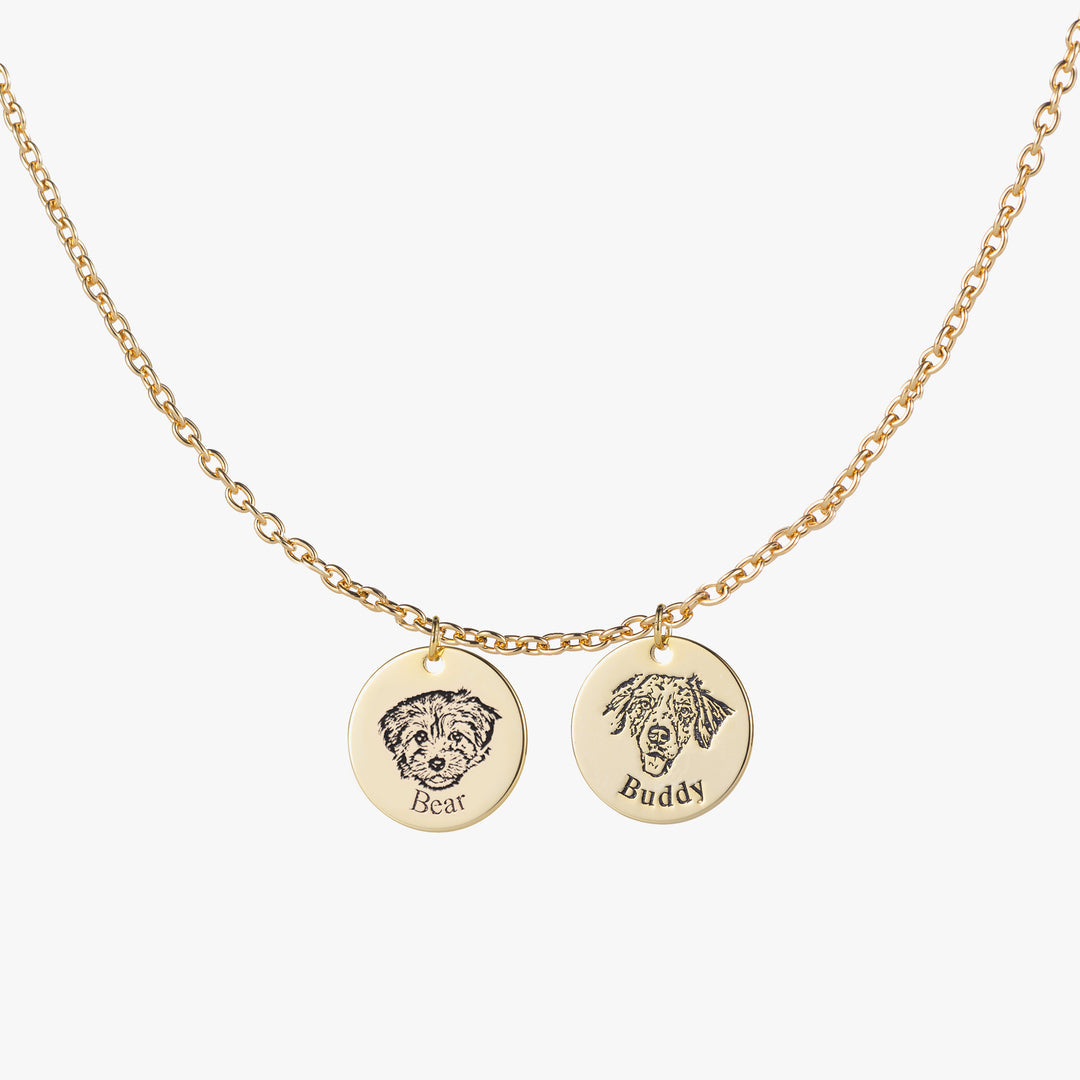Pet Engraved Necklace