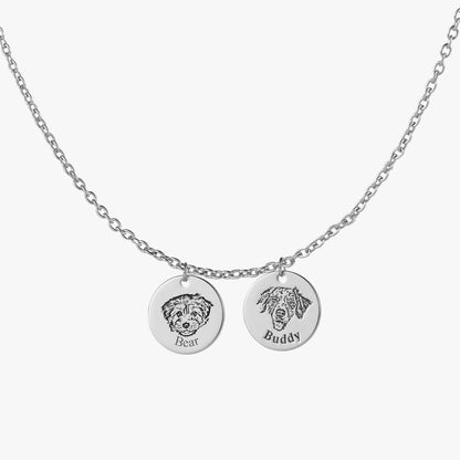 Pet Engraved Necklace