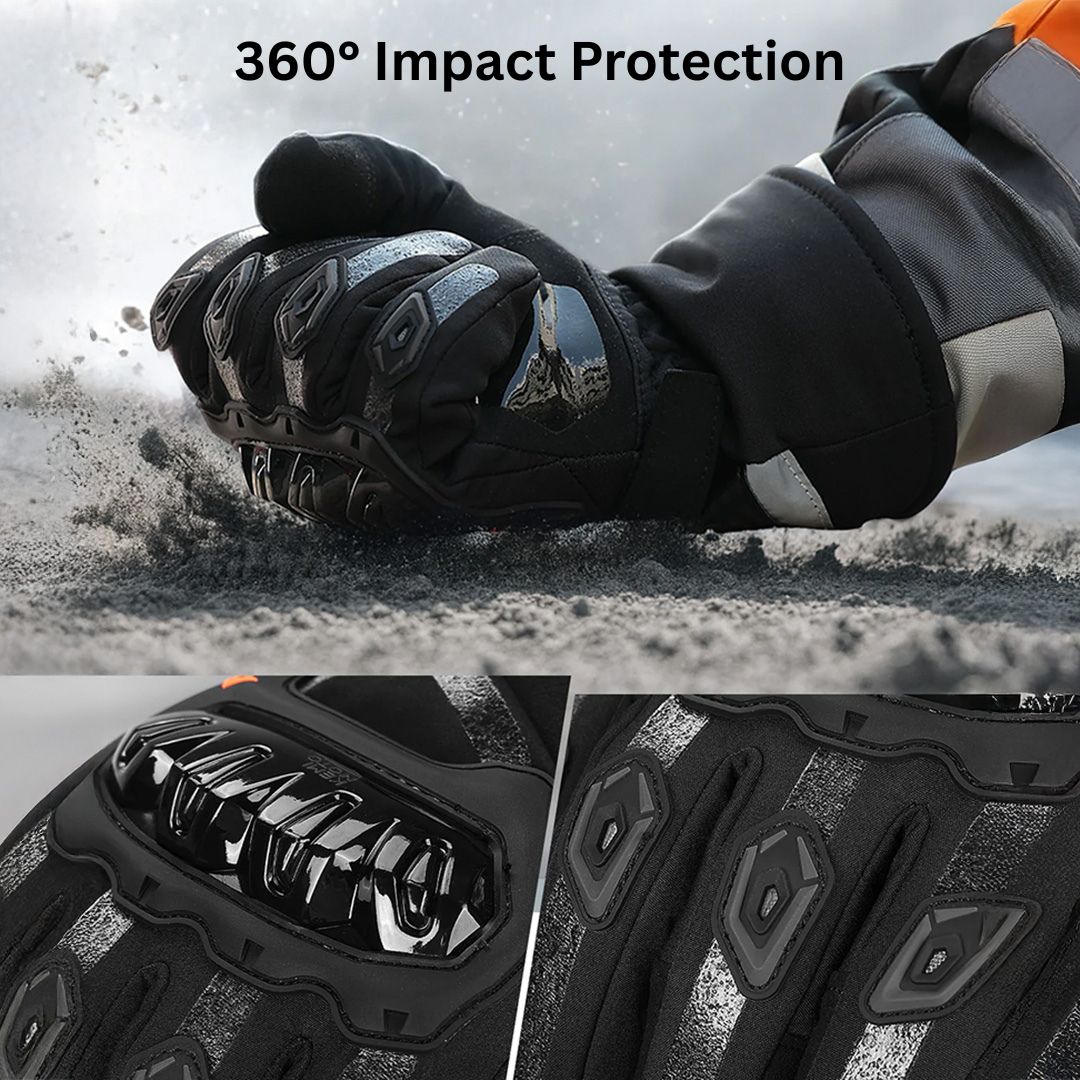FrostGuard Waterproof Riding Gloves