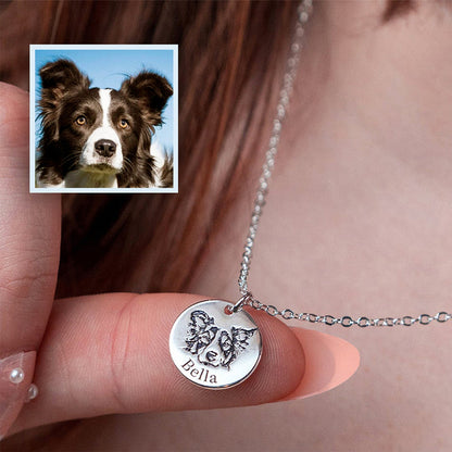 Pet Engraved Necklace