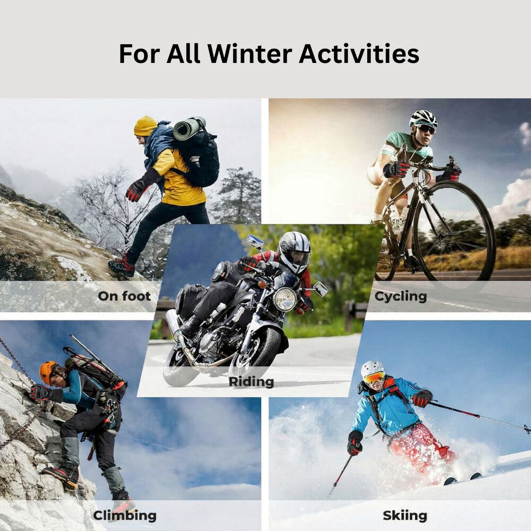 FrostGuard Waterproof Riding Gloves