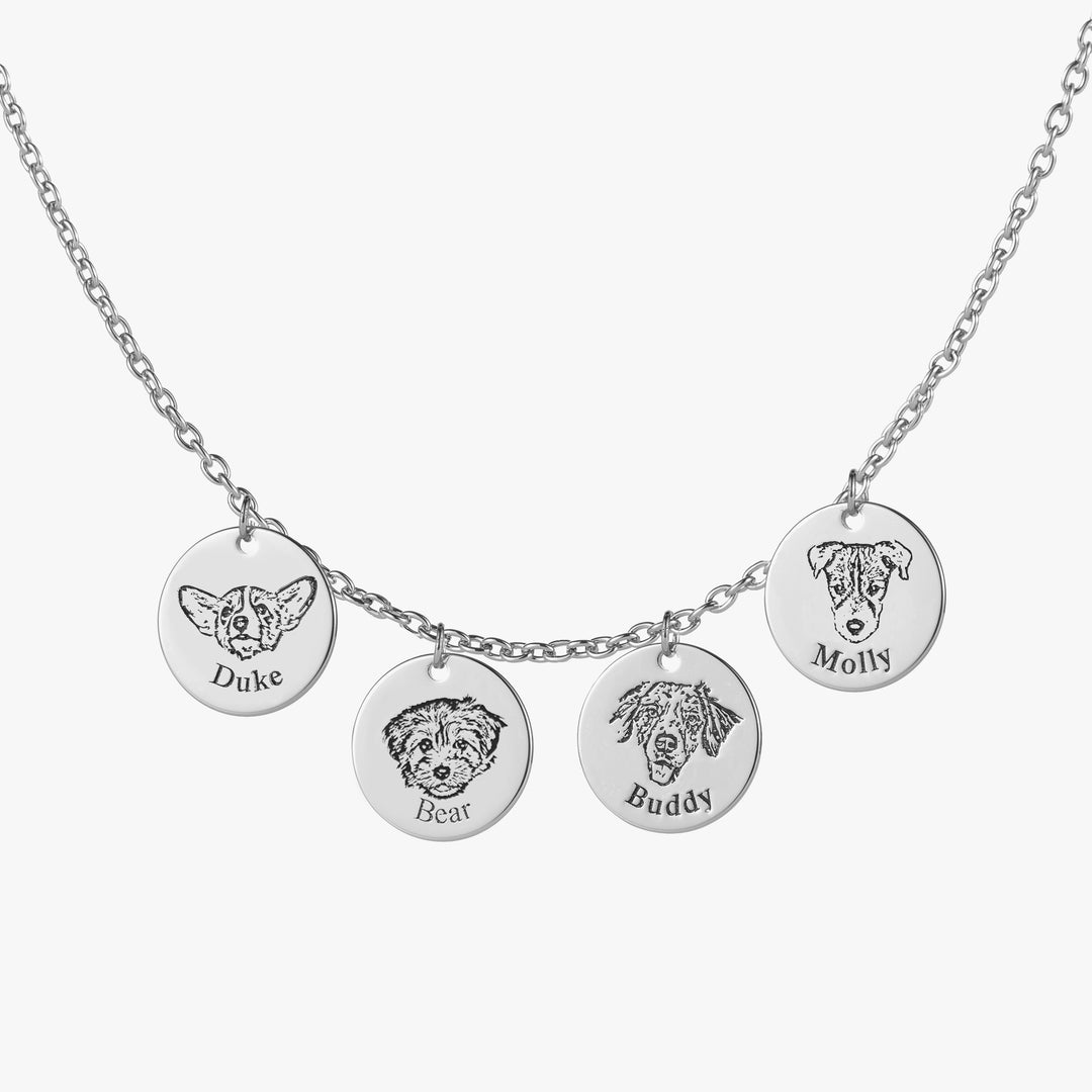 Pet Engraved Necklace