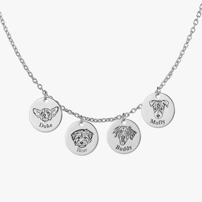 Pet Engraved Necklace