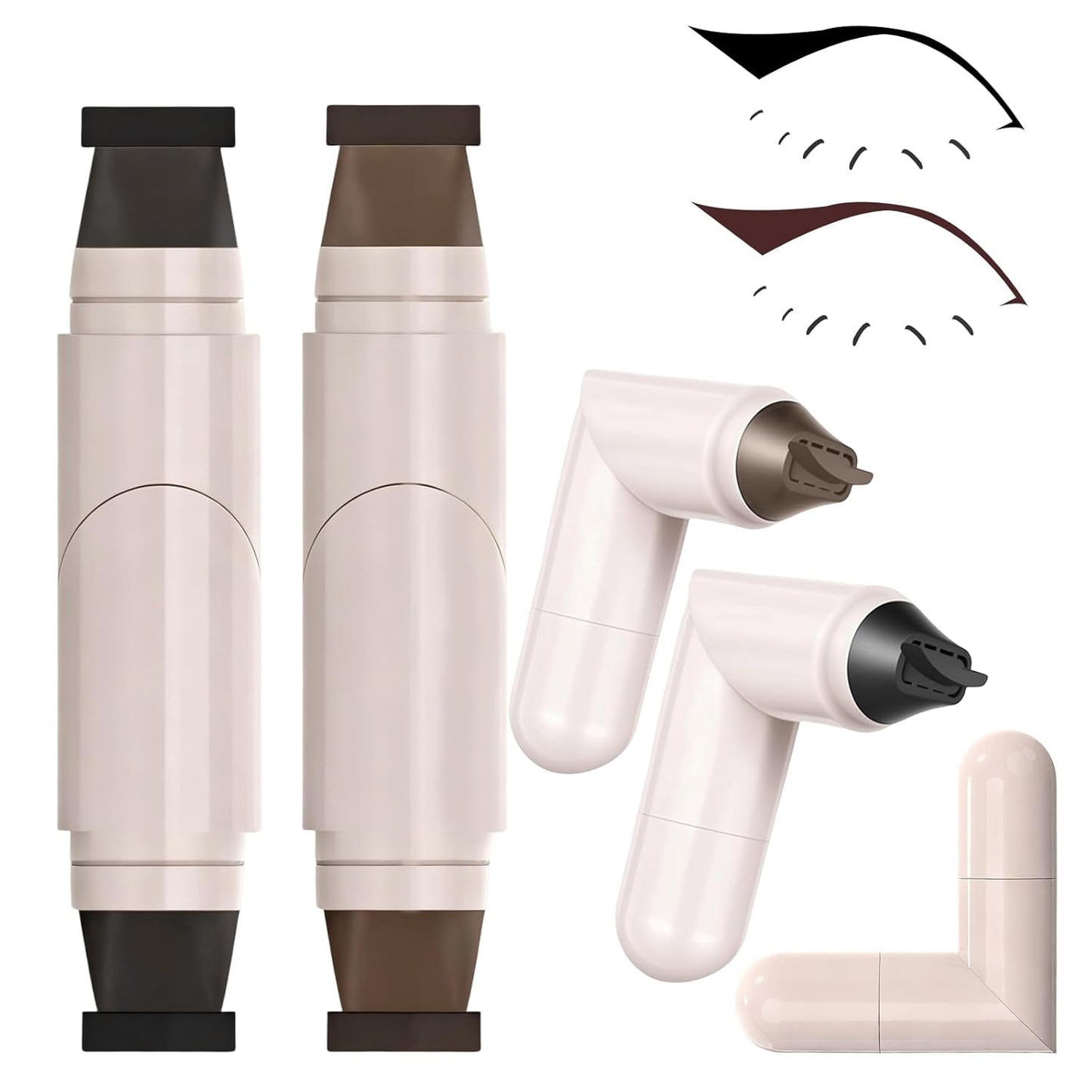 LuxeLine – Dual-Head Waterproof Eyeliner Stamp