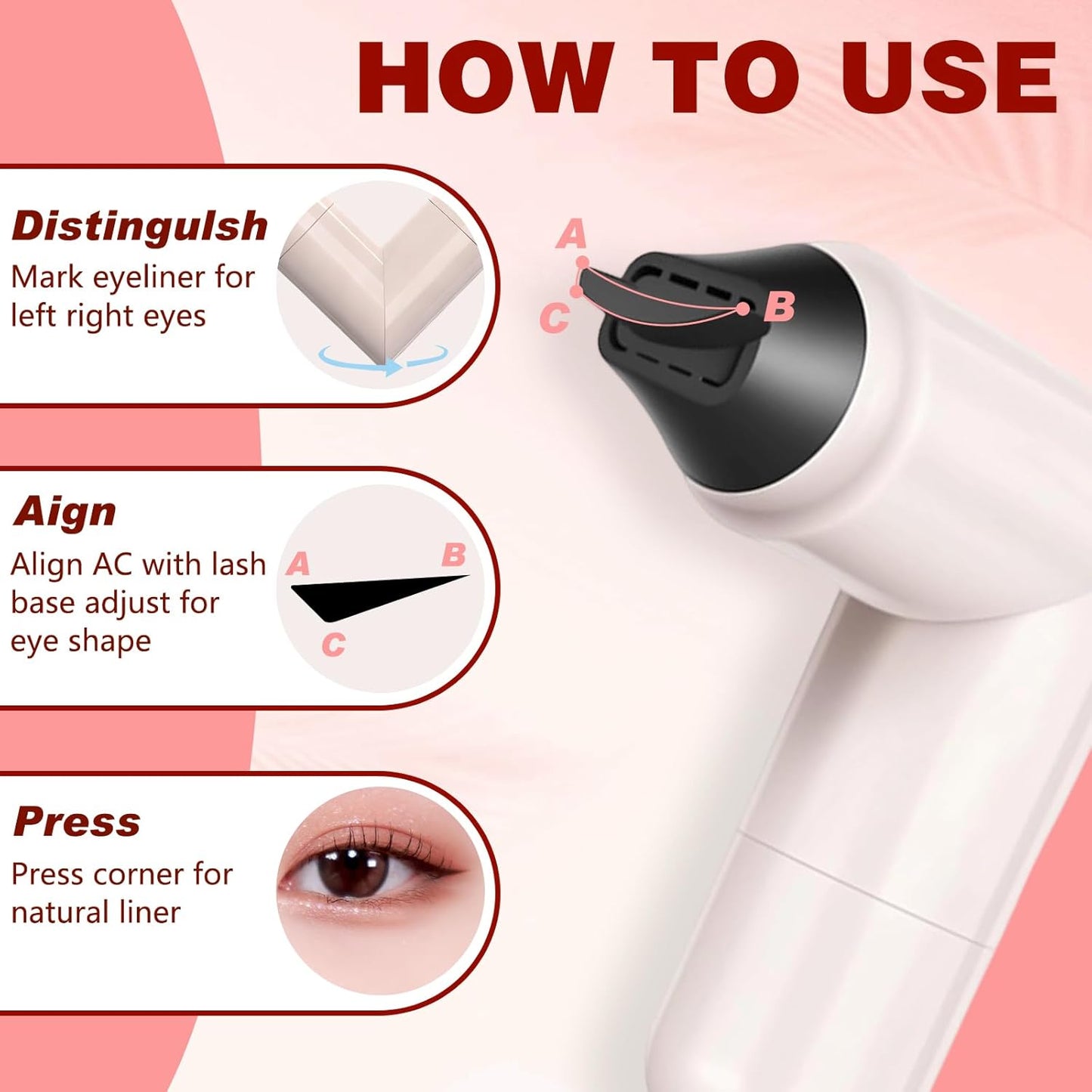 LuxeLine – Dual-Head Waterproof Eyeliner Stamp