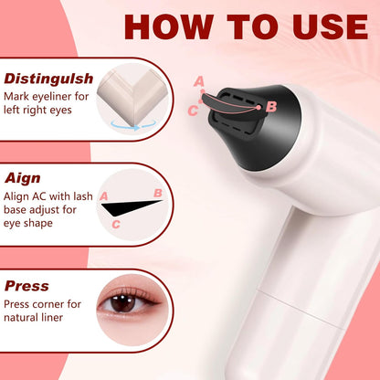 LuxeLine – Dual-Head Waterproof Eyeliner Stamp