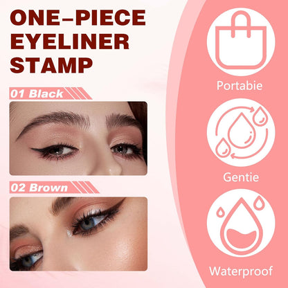 LuxeLine – Dual-Head Waterproof Eyeliner Stamp