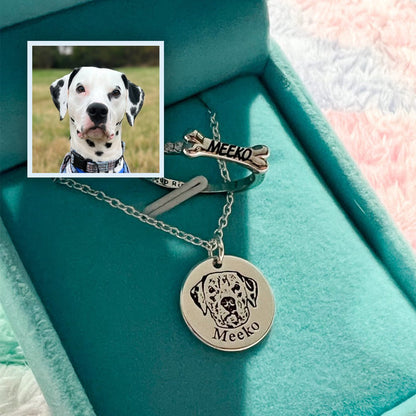 Pet Engraved Necklace