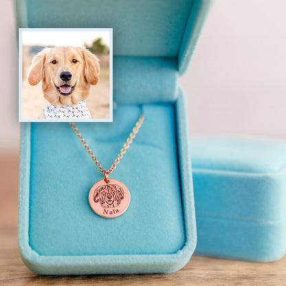 Pet Engraved Necklace