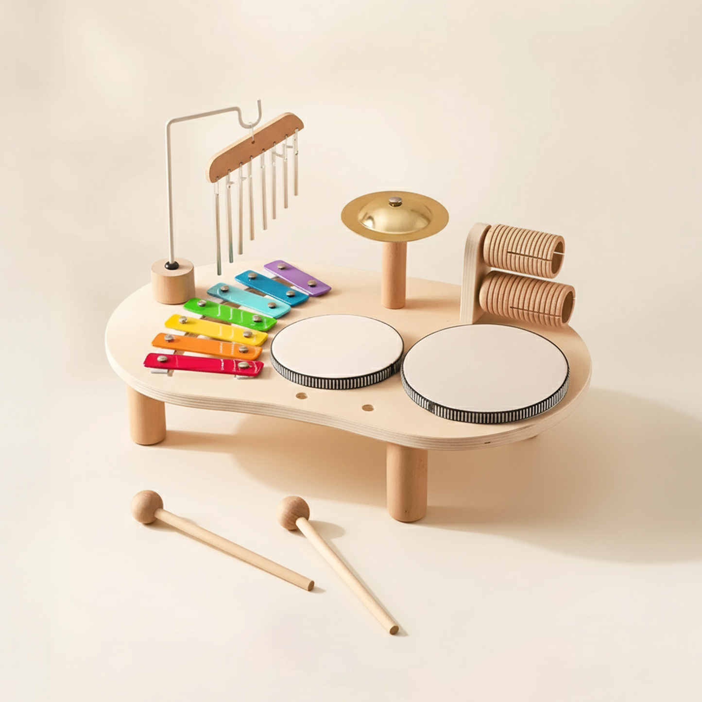 MiniMelody – Wooden Music Table for Kids