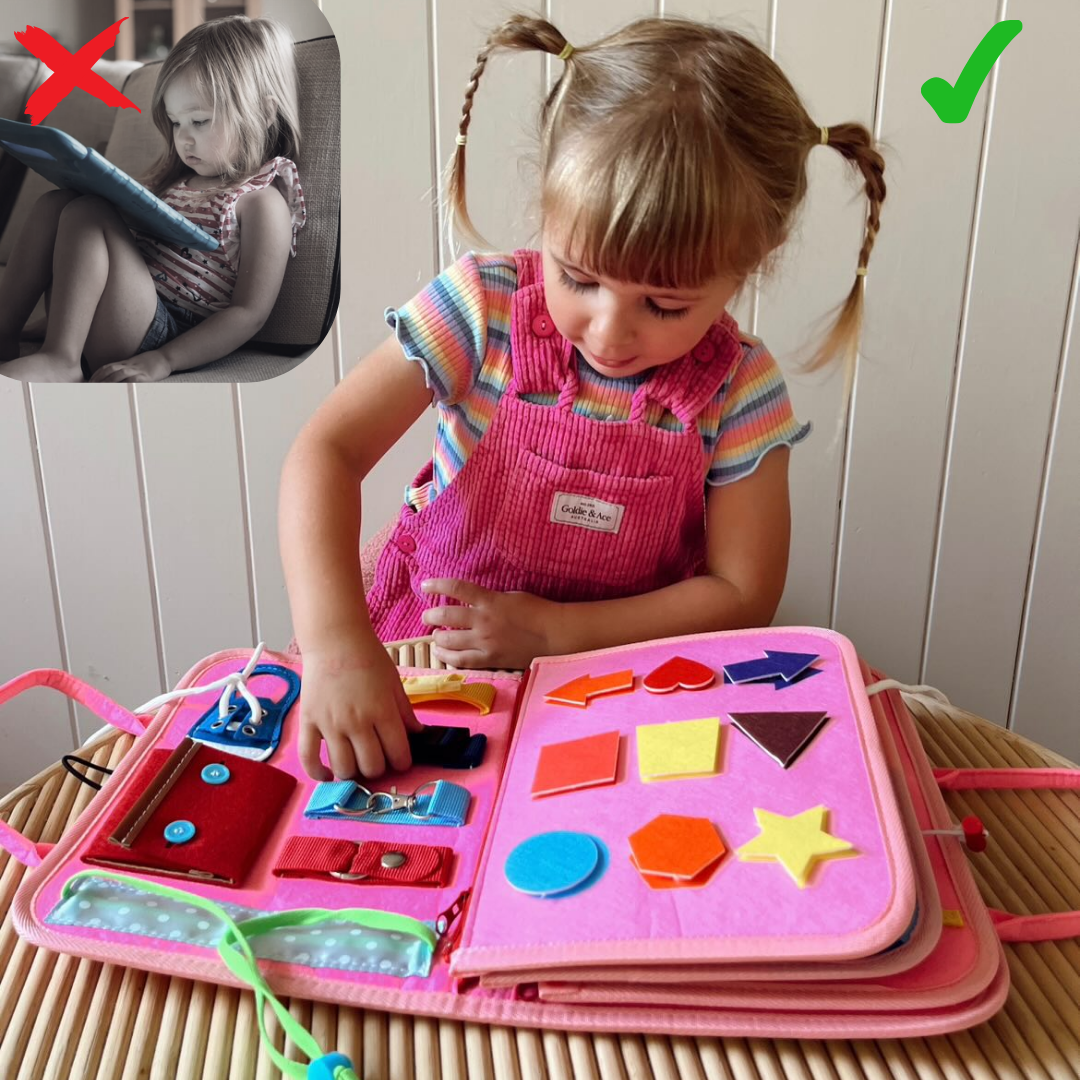 PuzzlePal – Montessori Toddler Activity Board