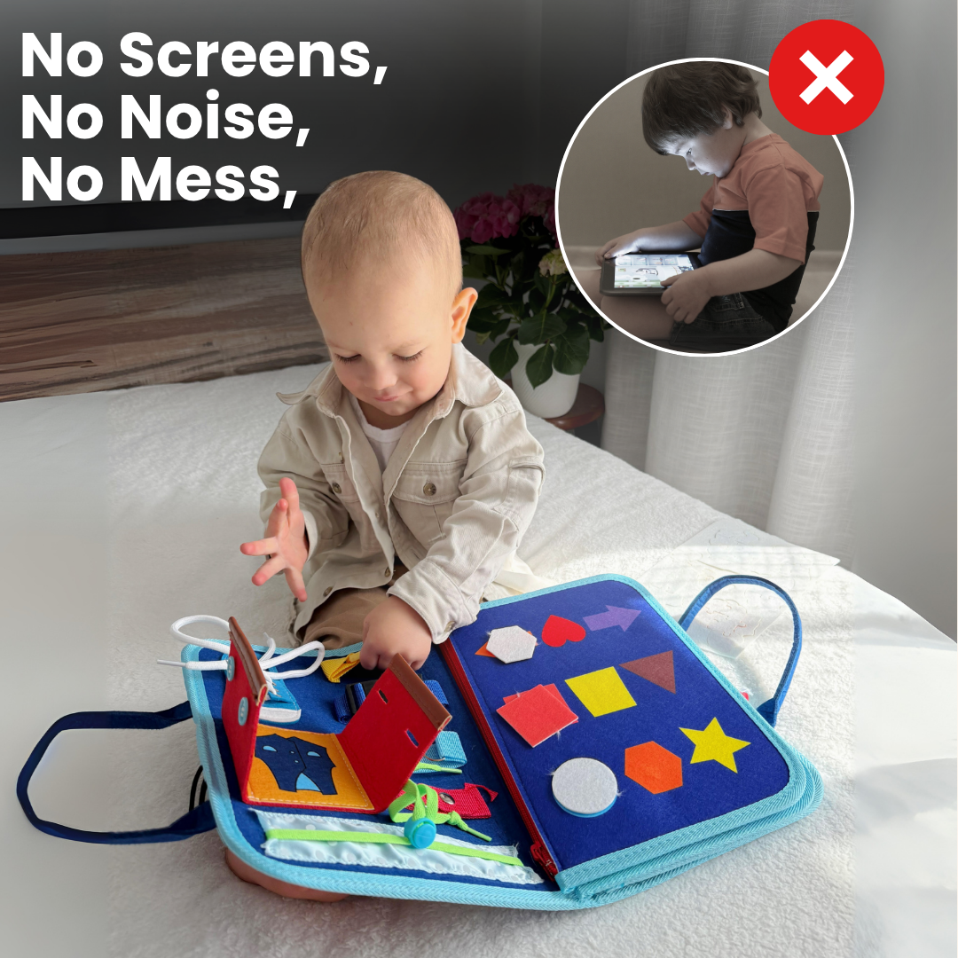 PuzzlePal – Montessori Toddler Activity Board