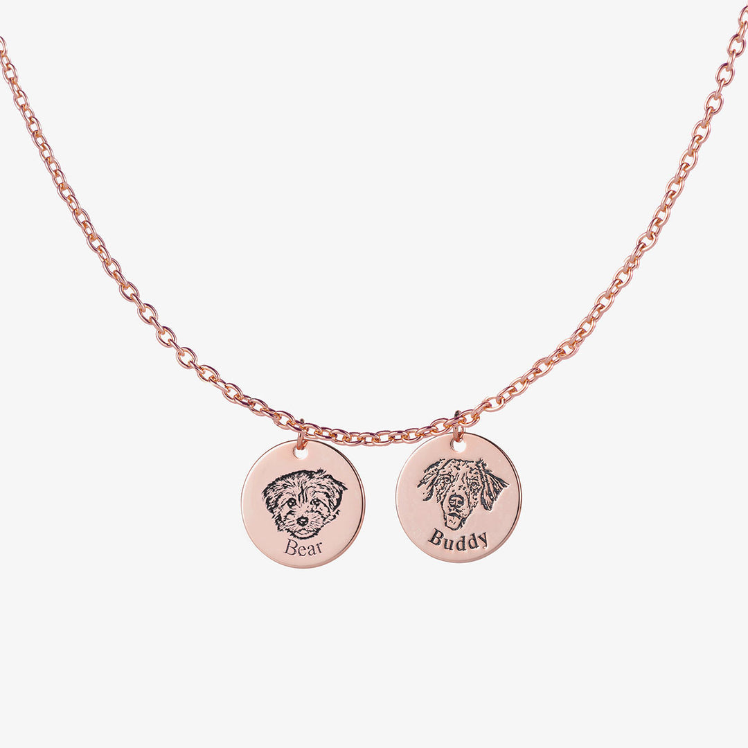 Pet Engraved Necklace