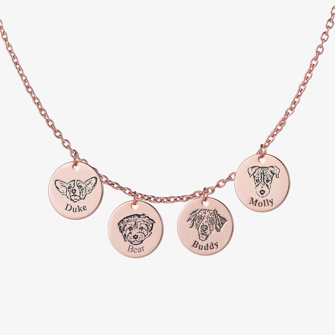 Pet Engraved Necklace