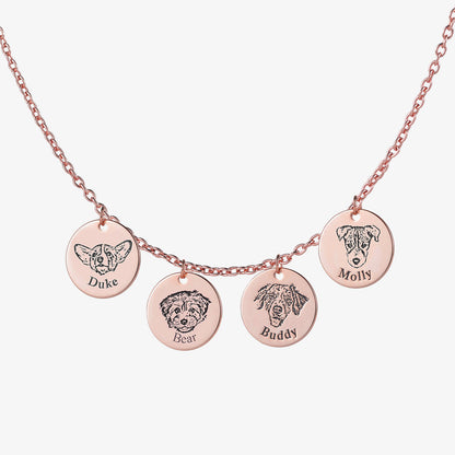 Pet Engraved Necklace