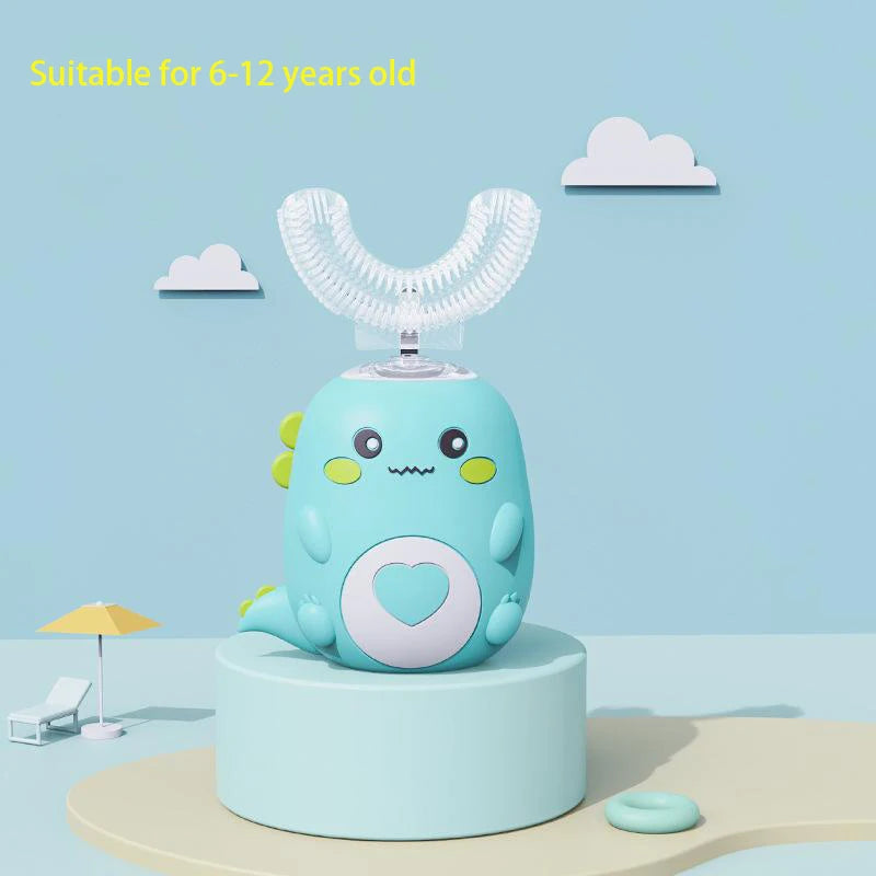 DinoBrush - Ultrasonic U-Shaped Toothbrush for Kids