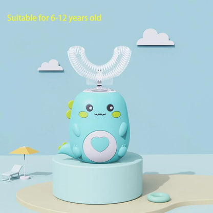 DinoBrush - Ultrasonic U-Shaped Toothbrush for Kids