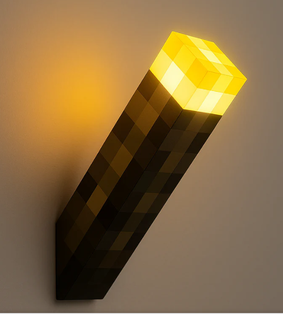 GlowCraft – Retro Pixel Wall Lamp