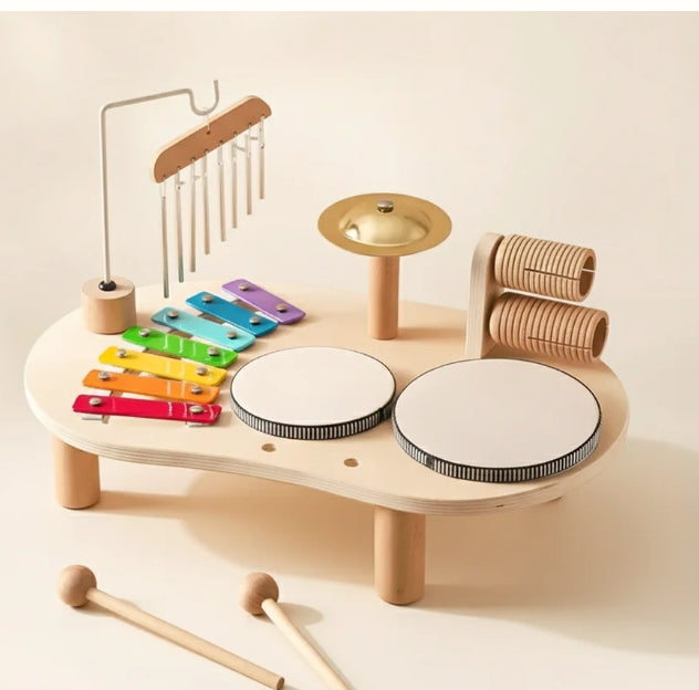 MiniMelody – Wooden Music Table for Kids