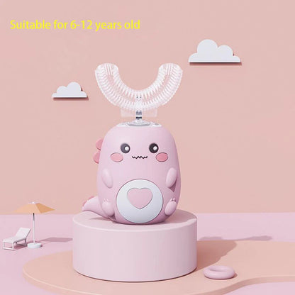 DinoBrush - Ultrasonic U-Shaped Toothbrush for Kids