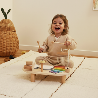 MiniMelody – Wooden Music Table for Kids