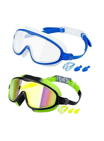 AquaView – Kids Swimming Goggles (Pack of 2)