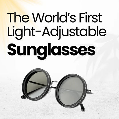 World 's First Sunglasses With Adjustable Tint Control