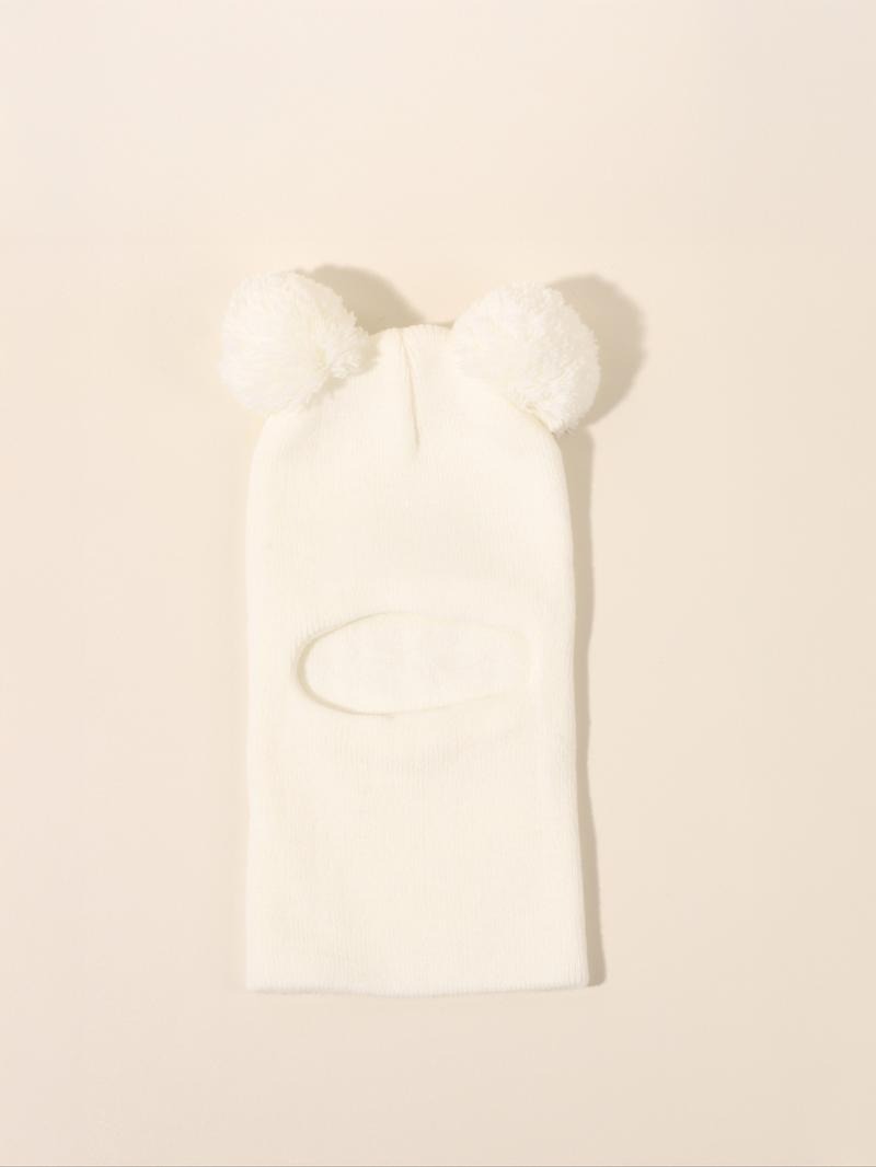 CozyPoms – Toddler Winter Knit Hat