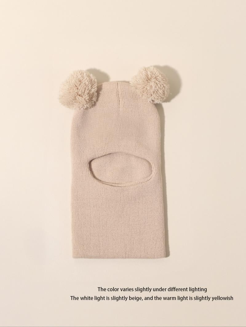 CozyPoms – Toddler Winter Knit Hat