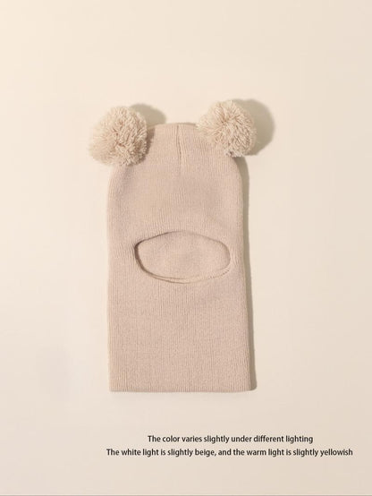 CozyPoms – Toddler Winter Knit Hat