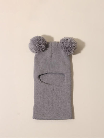 CozyPoms – Toddler Winter Knit Hat