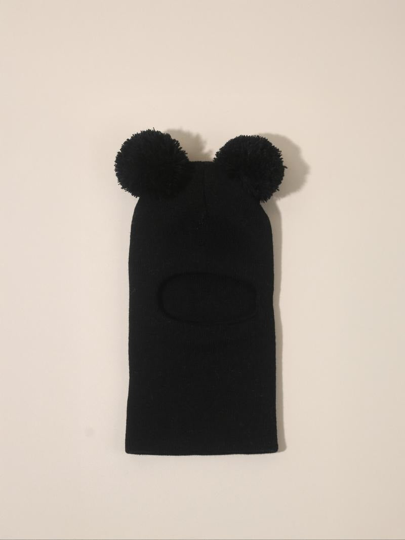 CozyPoms – Toddler Winter Knit Hat