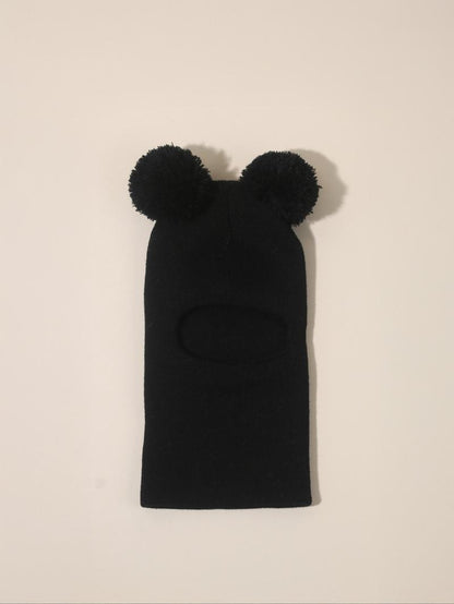 CozyPoms – Toddler Winter Knit Hat