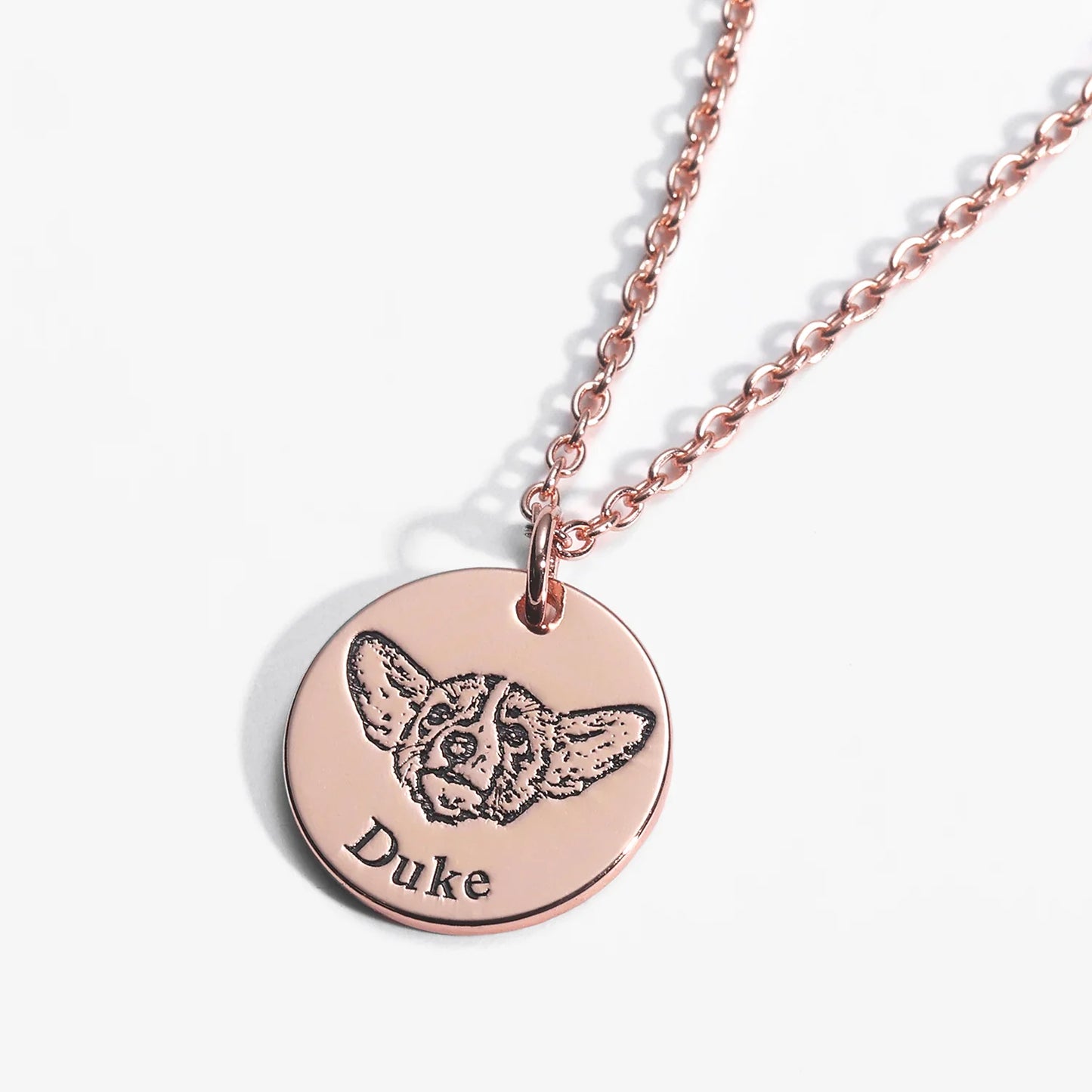 Pet Engraved Necklace